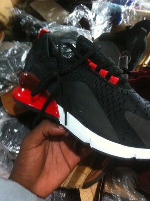 No label Red ans Black Sneakers