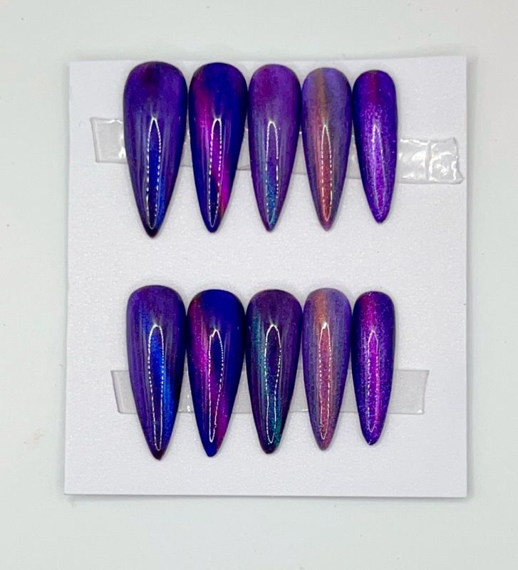 Purple Cats Eye Set
