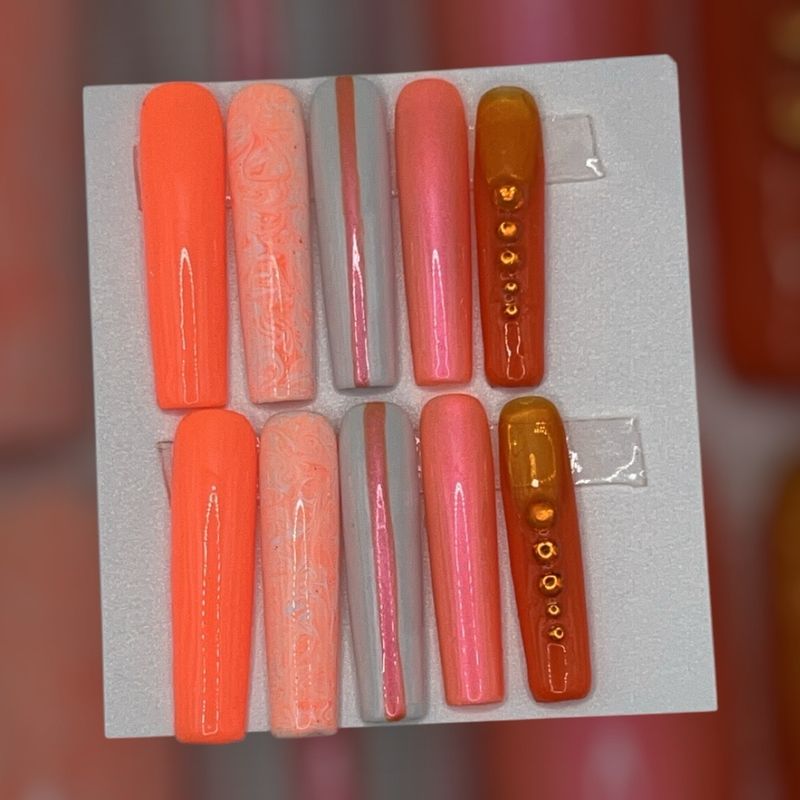 3XL Orange Crème Set