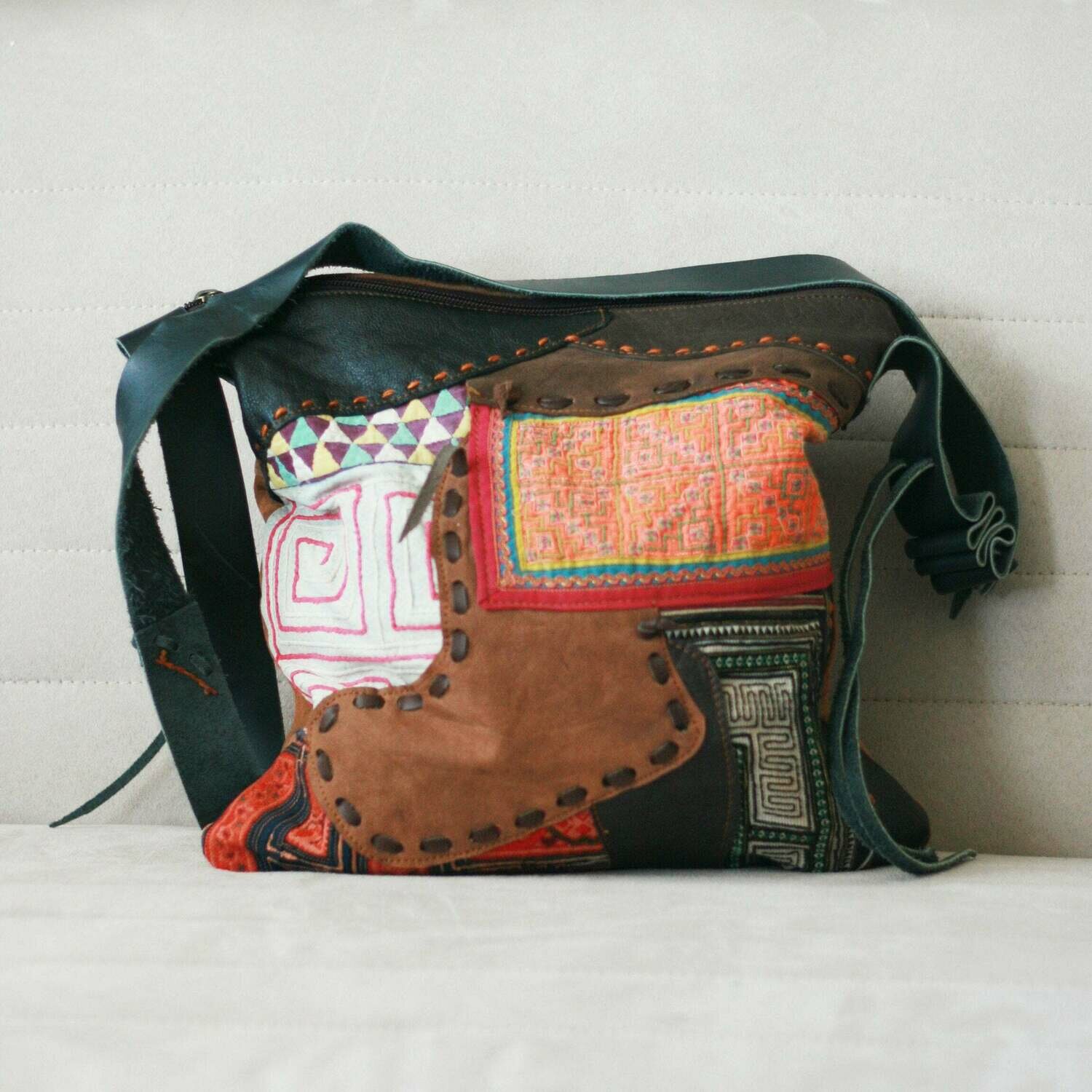 Ethnic Leather Bag