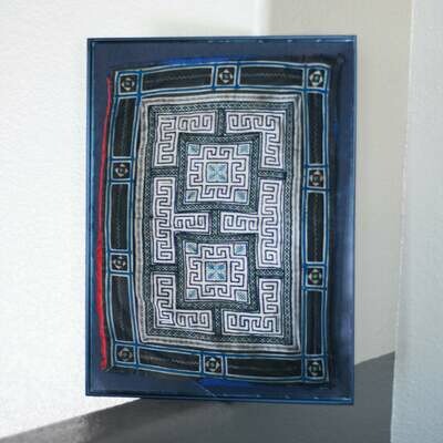 Ethnic Art Wall Deco | Hmong Paj Ntaub
