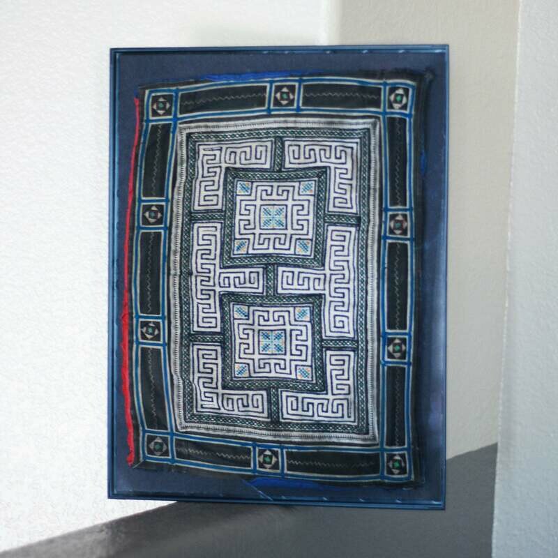 Ethnic Art Wall Deco | Hmong Paj Ntaub Ethnic Art Wall Deco | Hmong Paj Ntaub
