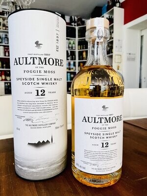 Aultmore 12Y - Speyside Single Malt - Scotch Whisky - 46% Alc.Vol. 0,7l Fl.