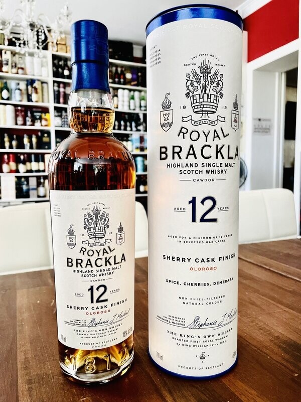 Royal Brackla 12Y - Highland Single Malt - Scotch Whisky - 46% Alc.Vol. 0,7l Fl.