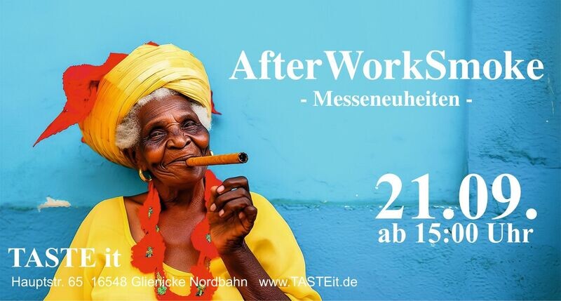 AfterWorkSmoke - Messeneuheiten 2023 - 21.09.2023