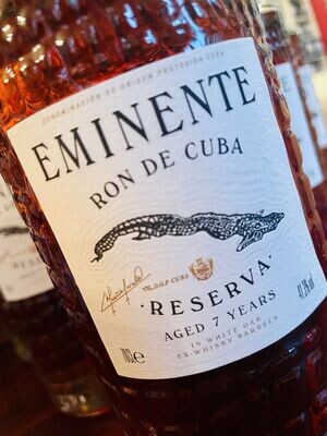 Eminente Reserva Rum 7Y 41,3% vol.Alc. 0,7l Fl.