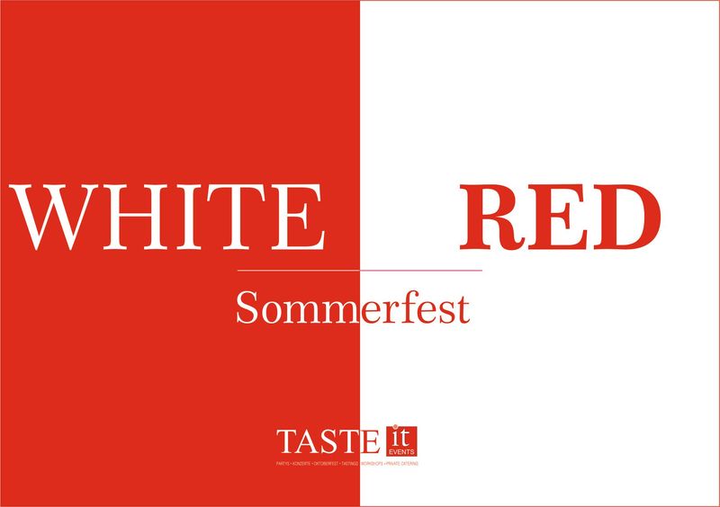 WHITE & RED - Sommerfest - 24.8.