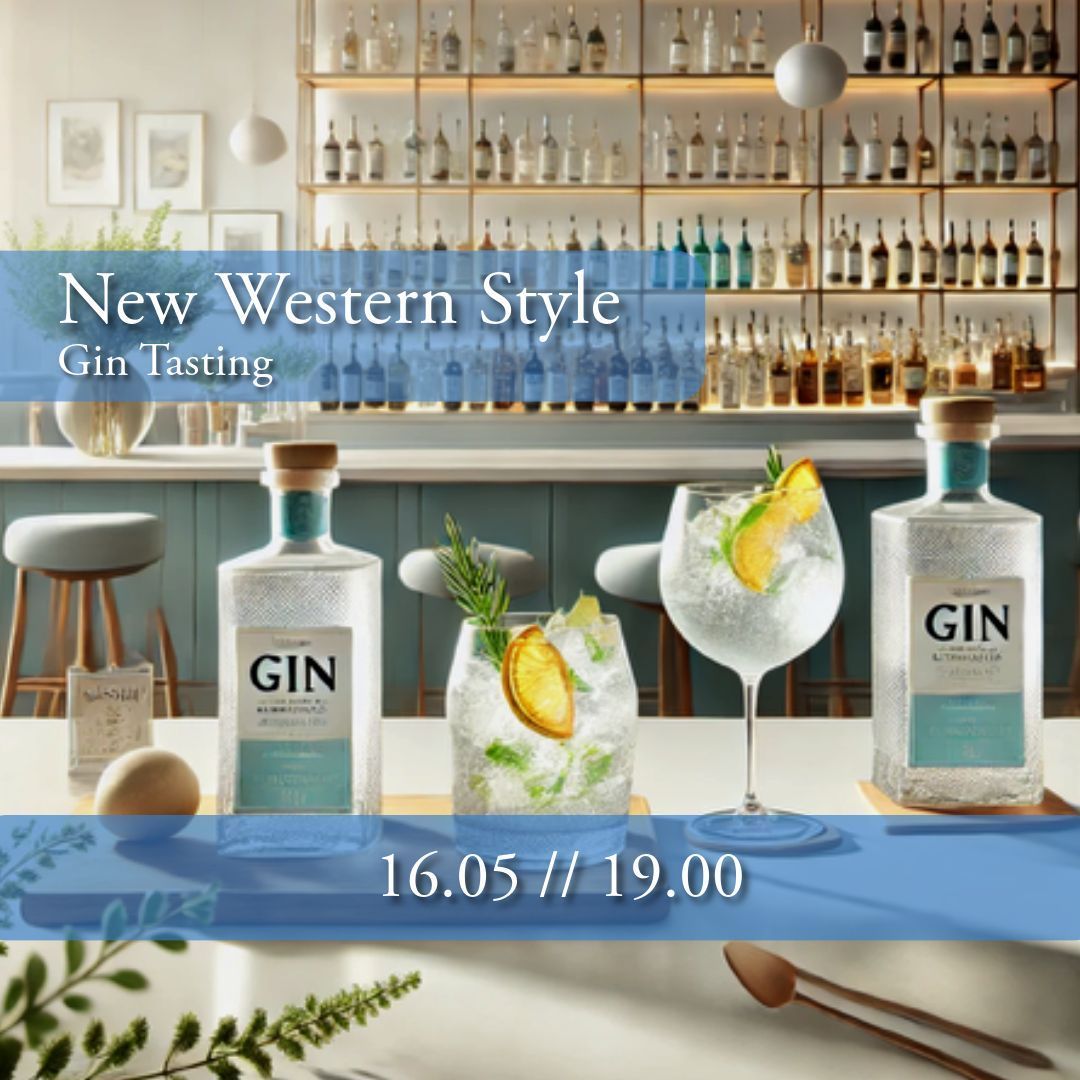 GIN Tasting  16. Mai 2025 - "New Western"