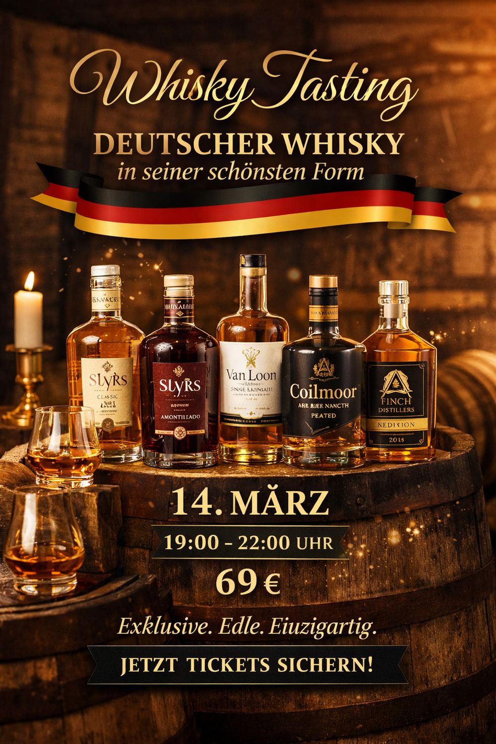 DAS deutsche Whisky Tasting 14.März 2026
