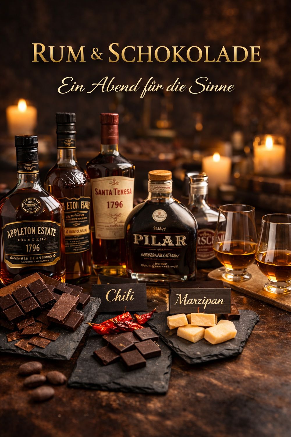 RUM Tasting 18.April  2026  - " Rum & Schokolade "