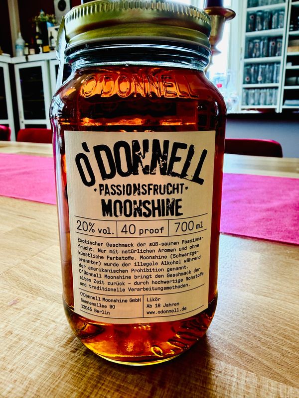 O Donnell Passionsfruch 700ml 20% Alc. Vol.