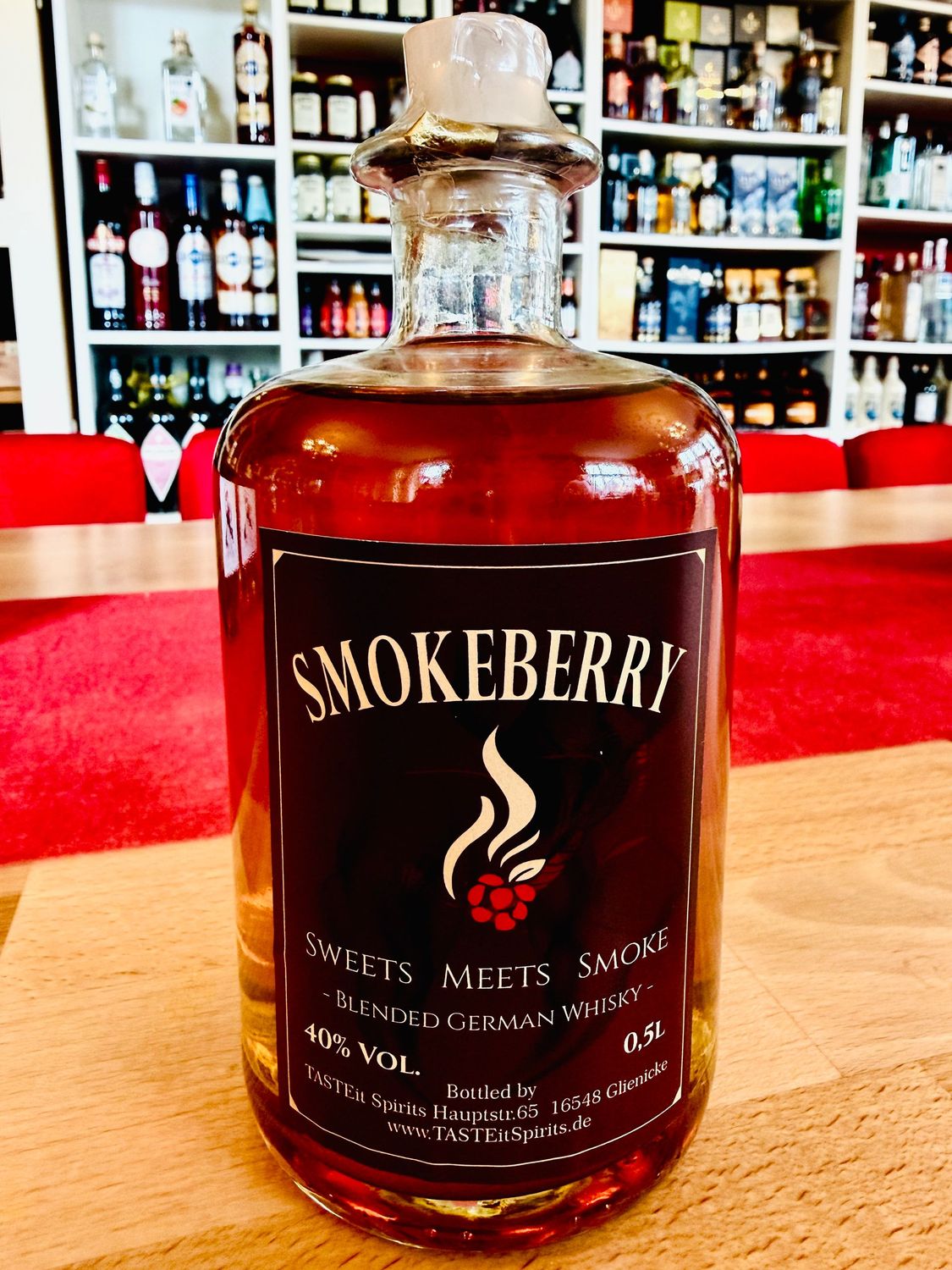 Smokeberry  by TASTEit  0,5l - 40%alc.vol.
