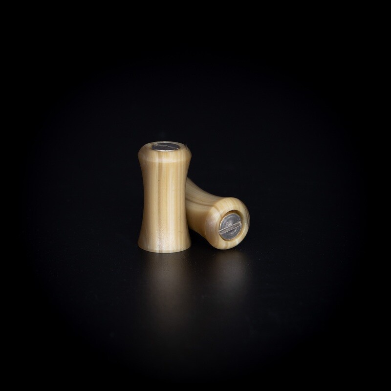 White Horn Style Acrylic Handles