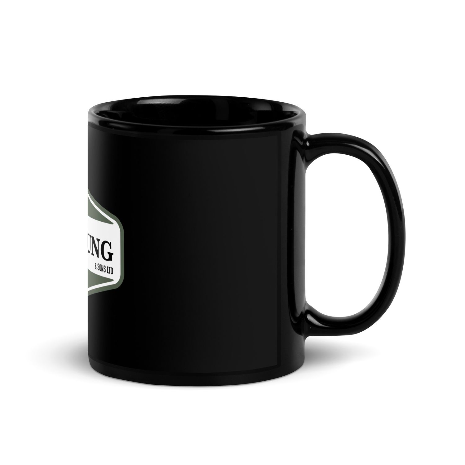 Black Glossy Mug