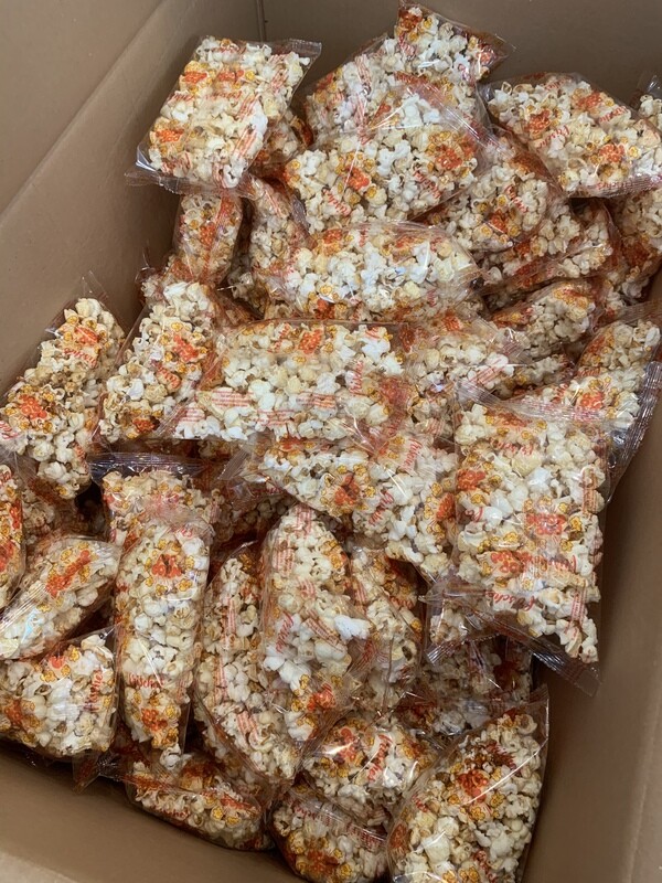 50x sweet popcorn bags (each 30 gr.)