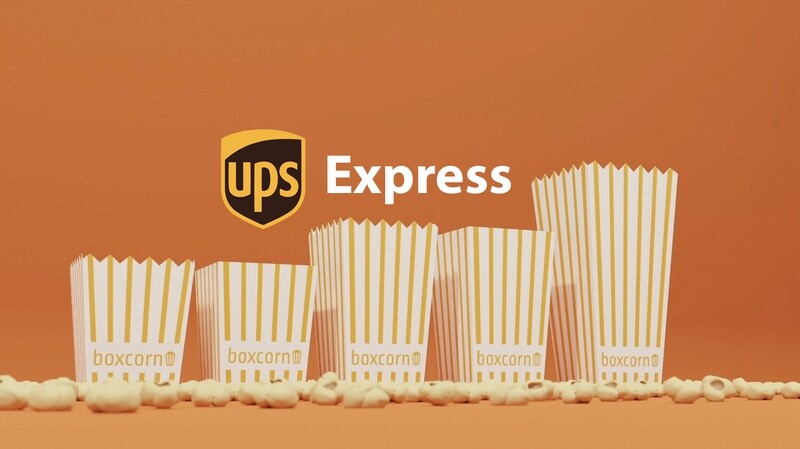 100x Individual popcorn boxes (Incl. Express charge)