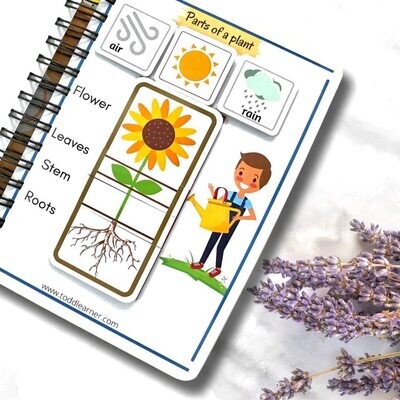 Addon Activity Busy Binder for 3-5 Years Kids. A5 Size