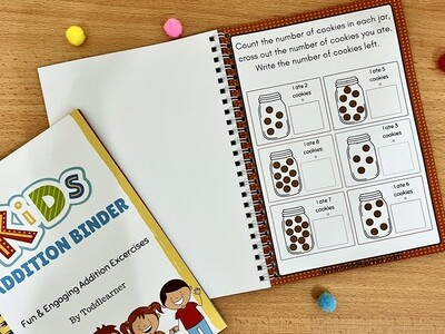 Math Addition and Subtraction Practice Set for Kids