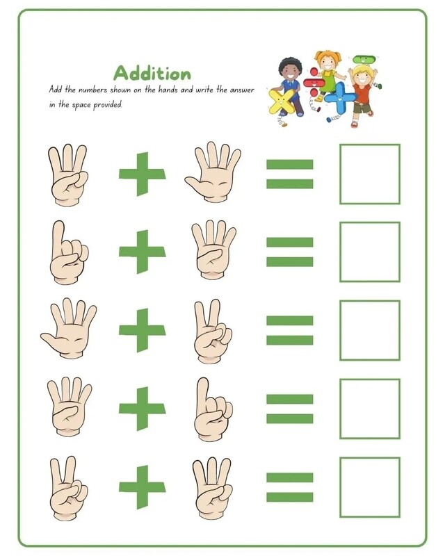 Reusable Write and Wipe Math  Addition Practice Binder for Kids.
