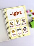 English Long Vowel Learning Book for Kids.