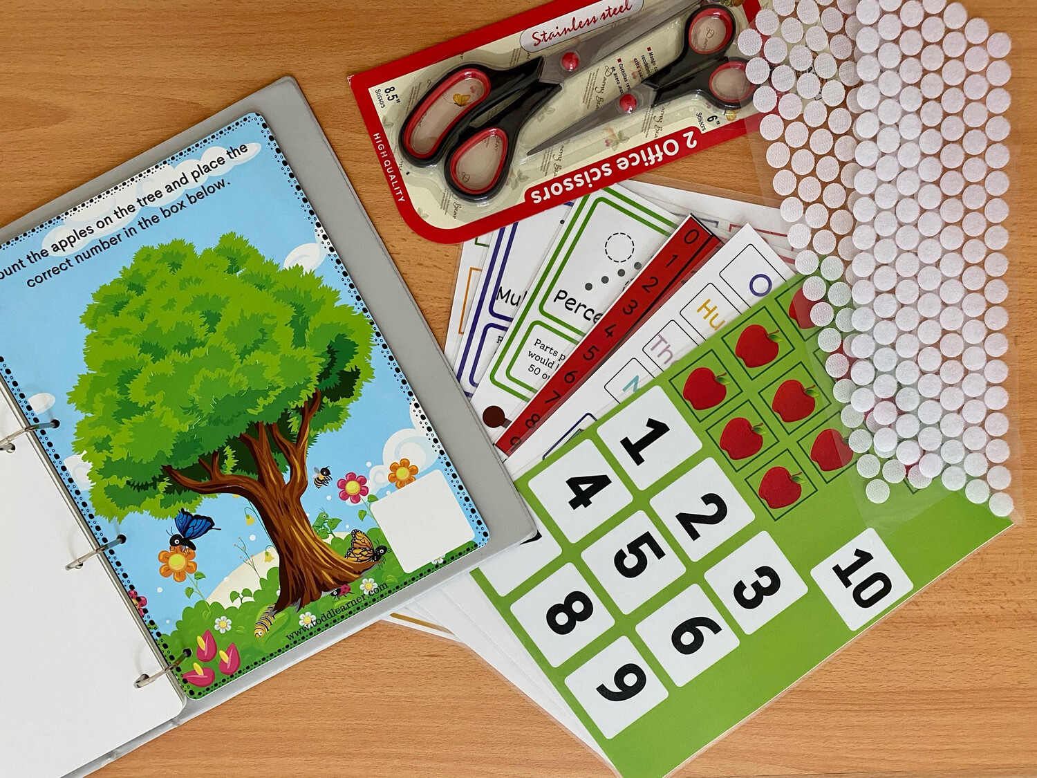 DIY Math Busy Binder