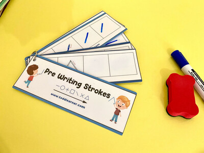Pre Writing Strokes Practice Bundle