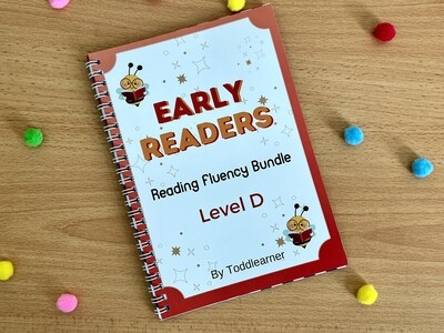 English Early Readers Reading Book Level D