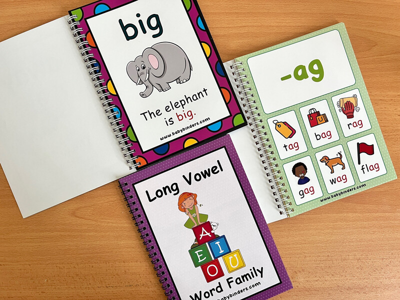 Learn to Read English Bundle for Kindergarten Kids. Set of 3 books suitable for 3-5 years
