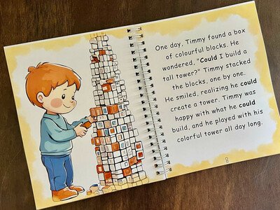 Short Stories Reading Book for kids. Includes Level 1 sight words