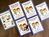 Phonics Learning Set for Kids. Includes 6 phonics cut and paste books. Value Pack