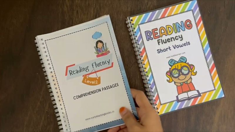 The Reading Fluency Bundle Level 1 and Level 2 combo set for Kids