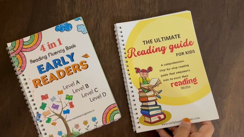The Reading Combo Set for Kids. Includes 4 in 1 and the ultimate reading guide.