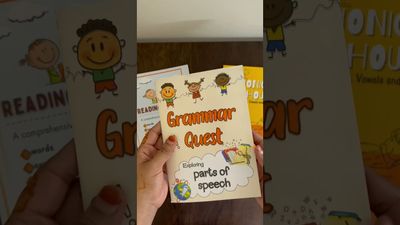 Reading Ready Bundle for Kids. Set of 3 Books ( Grammar Book , Phonics Book , Reading Book)