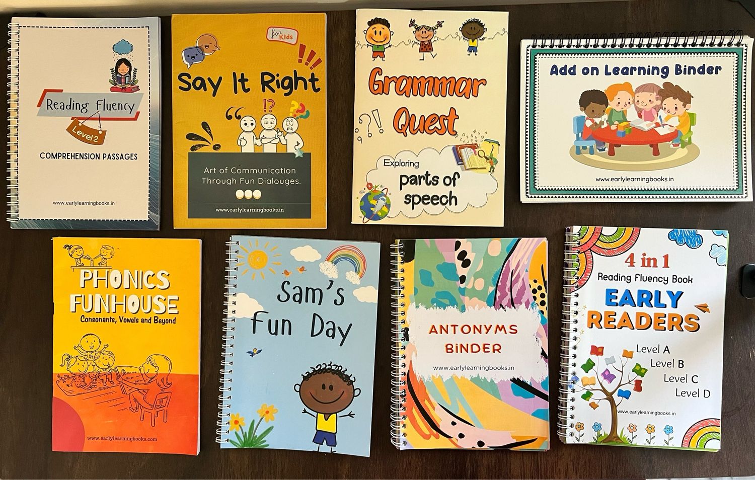 The Complete Early Schooling Bundle  - Set of 8 Books