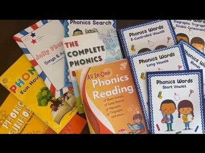 Phonics Set of 11 Books. The Ultimate Spoken English Learning Bundle for Kids