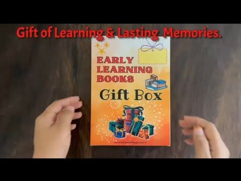 Early Learning Books Gift Box | Best Gift for Kids, Birthdays &amp; Return Gifts
