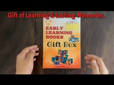 Early Learning Books Gift Box | Best Gift for Kids, Birthdays &amp; Return Gifts