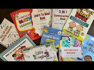 Early Learning Kit for Kids – 10 Foundational Books for Complete Development