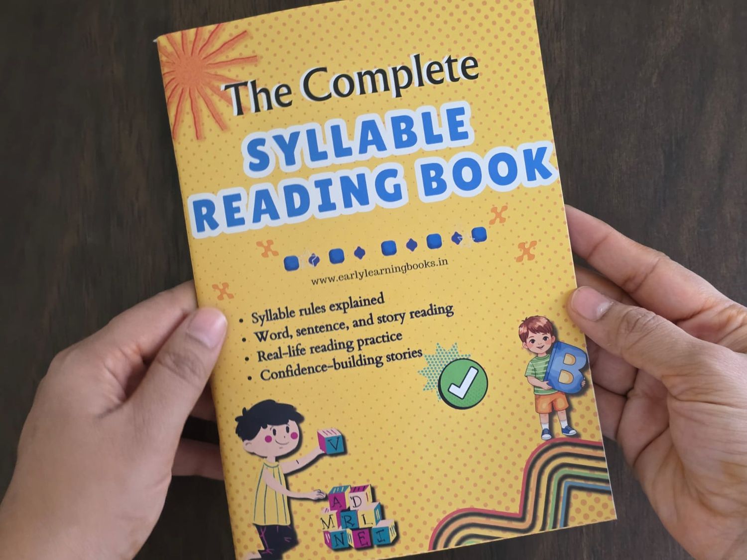 The Complete Syllable Book for Kids. “Improve Reading Fluency, Spelling &amp; Long Word Reading for Kids (LKG–Class 3)”
