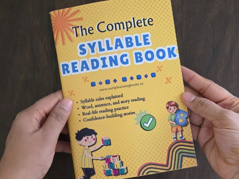 The Complete Syllable Book for Kids. “Improve Reading Fluency, Spelling &amp; Long Word Reading for Kids (LKG–Class 3)”