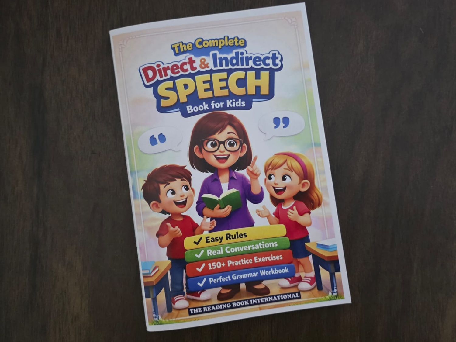 Direct &amp; Indirect Speech for Kids | 100+ Practice Exercises | English Grammar Workbook