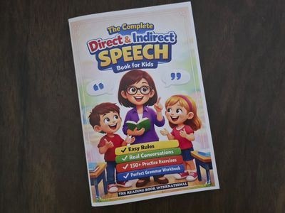 Direct &amp; Indirect Speech for Kids | 100+ Practice Exercises | English Grammar Workbook