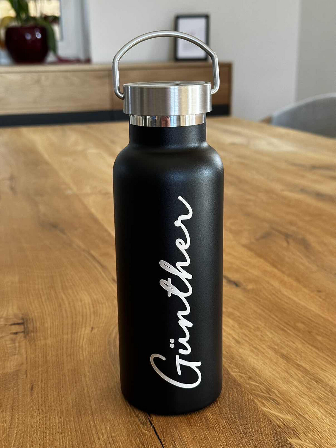 Trinkflasche Edelstahl 0,5l oder 0,75l
