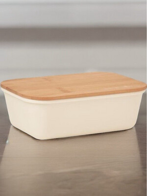 Jausenbox Lunchbox personalisiert aus PP mit Bambusdeckel