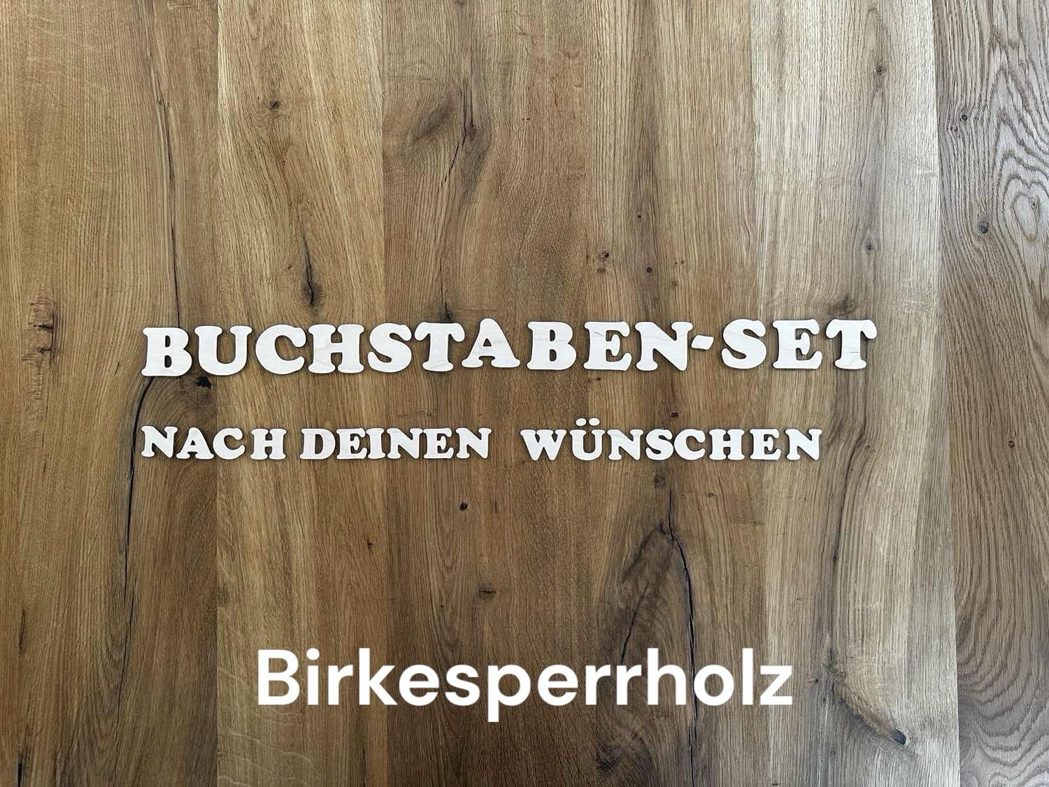 Buchstaben Ziffern Set für die Kreativen unter euch