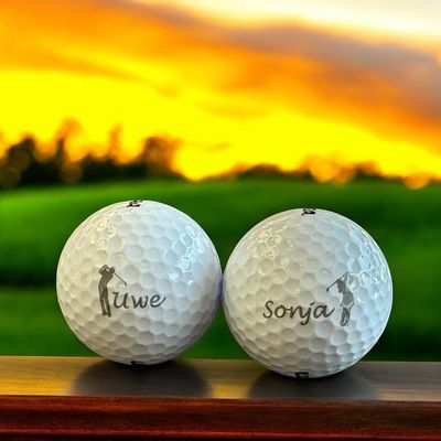 Golfbälle Wilson Ultra mit personalisierter Gravur
