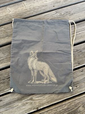 Turnbeutel mit Tiermotiv auch personalisiert erhältlich