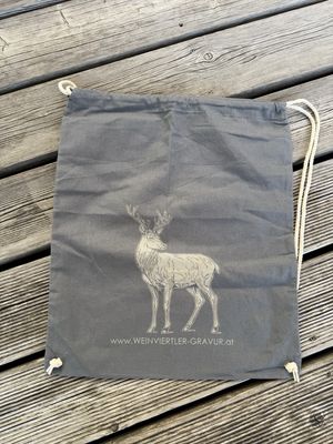Turnbeutel mit Tiermotiv und unserer Website Adresse - ab Bestellsumme € 60,- gratis (wird von uns automatisch mitgeliefert - Motivauswahl nach dem Zufallsprinzip)