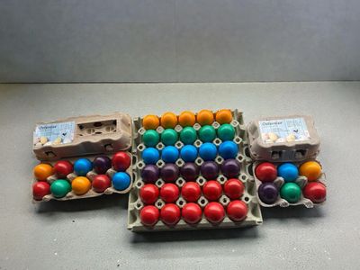 Vorbestellung Ostereier der Firma Andi‘s Freilandeier mit deinem Logo/Motiv von uns graviert ab 10 Stück