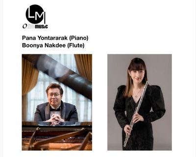 Pana Yontararak, Thailand, piano Boonya Nakdee, Thailand, Flute “Thai Folk and Classics” 09/09/2026, Son Marroig, Deia, 19:30